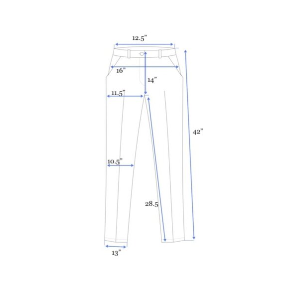 No-l-ita belted, wide leg slacks sz27 - Picture 8 of 8